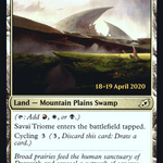 Savai Triome (PRE-253S) - Ikoria: Lair of Behemoths Promos Foil