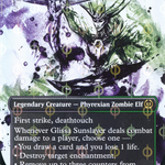 Glissa Sunslayer (ONE-461) - Phyrexia: All Will Be One: (Showcase) (Borderless) Foil
