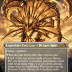 Ao, the Dawn Sky (NEO-406) - Kamigawa: Neon Dynasty (Borderless)