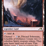Sokenzan, Crucible of Defiance (PRE-276S) - Kamigawa: Neon Dynasty Promos Foil