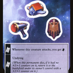 Phyrexian Midway Bamboozle (UNF-018) - Unfinity Sticker Sheets
