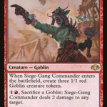 Siege-Gang Commander (DMR-136) - Dominaria Remastered