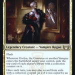 Evelyn, the Covetous (PRE-184) - Streets of New Capenna Promos Foil