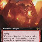 Ragefire Hellkite (DMU-426) - Dominaria United: (Extended Art)