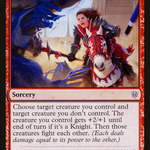 Joust (ELD-129) - Throne of Eldraine
