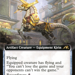 Cloudsteel Kirin (NEO-435) - Kamigawa: Neon Dynasty: (Extended Art)
