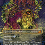 Brokkos, Apex of Forever (IKO-299) - Ikoria: Lair of Behemoths: (Showcase) (Borderless)