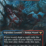 Eruth, Tormented Prophet (VOW-342) - Innistrad: Crimson Vow / Renfield, Delusional Minion (Borderless)