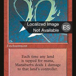 Manabarbs (4BB-) - Fourth Edition Foreign Black Border