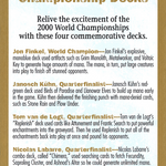 2000 World Championships Ad (WCD-) - World Championship Decks 2000