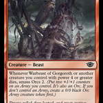 Warbeast of Gorgoroth (LTR-152) - The Lord of the Rings: Tales of Middle-earth