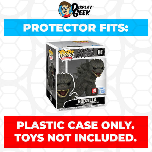 Pop Protector for 6 inch Godzilla Minus One Anime Expo #1811 Super Funko Pop