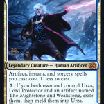 Urza, Lord Protector (PRE-225S) - The Brothers' War Promos Foil