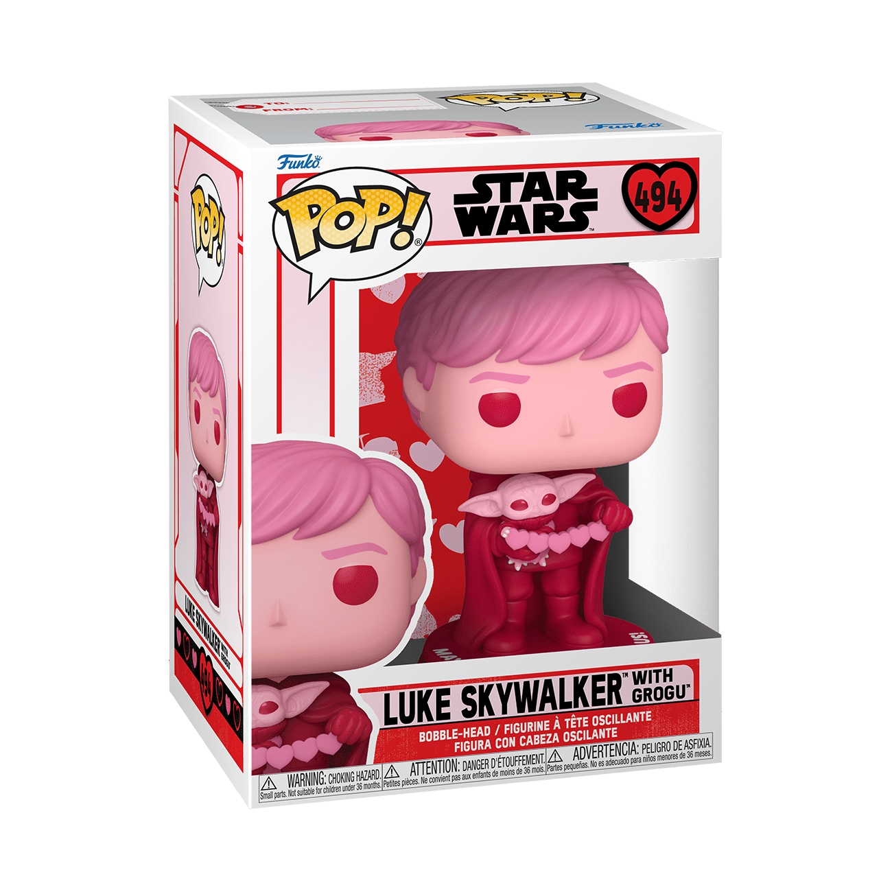 POP! Star Wars: Valentines S2 - Luke & Grogu by THE MIGHTY HOBBY SHOP