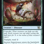 Ancient Imperiosaur (PRE-174) - March of the Machine Promos Foil