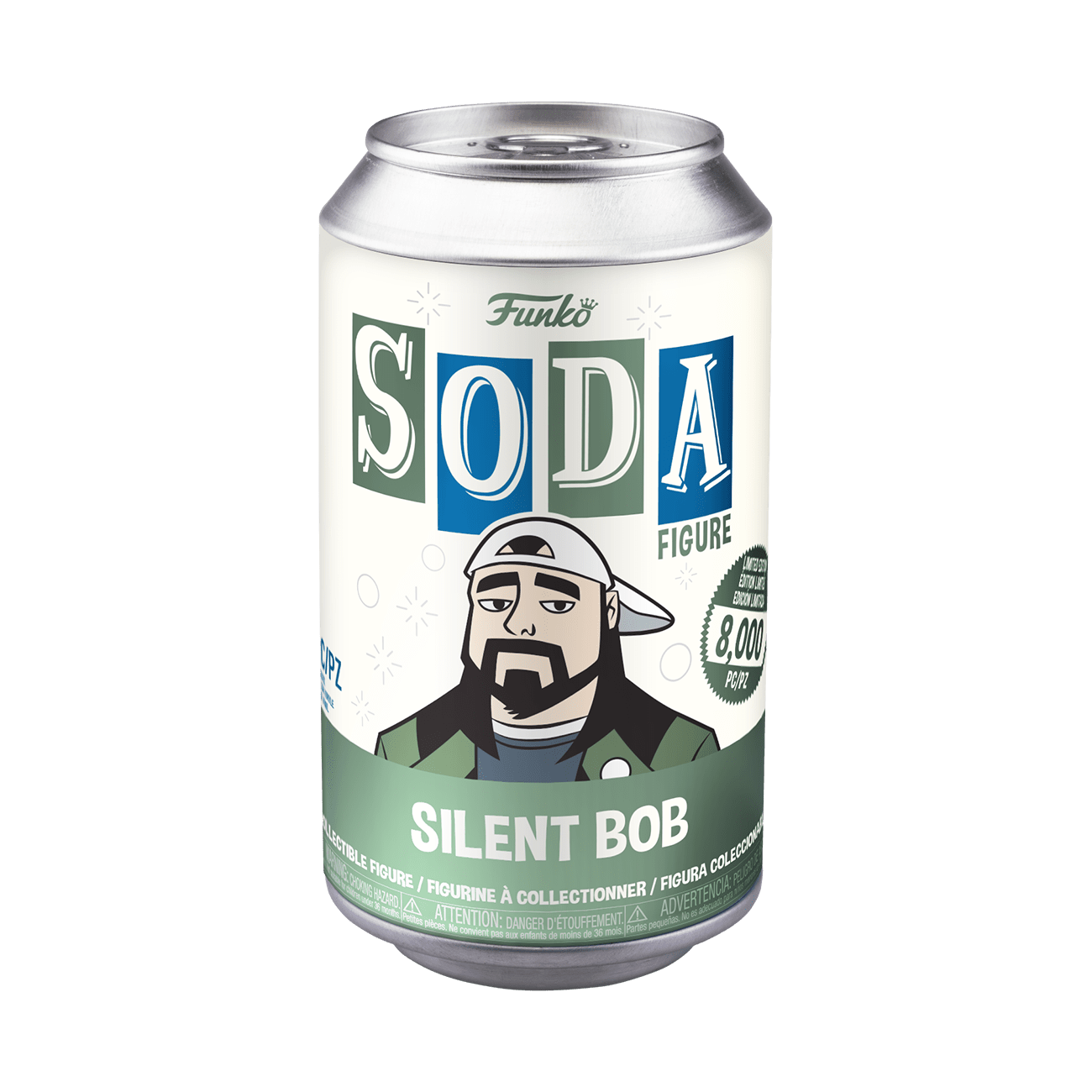 Vinyl SODA: Jay & Silent Bob - Silent Bob by THE MIGHTY HOBBY SHOP