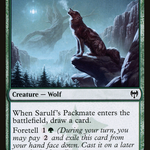 Sarulf's Packmate (KHM-192) - Kaldheim