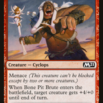 Bone Pit Brute (M21-132) - Core Set 2021