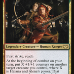 Halana and Alena, Partners (VOW-239) - Innistrad: Crimson Vow