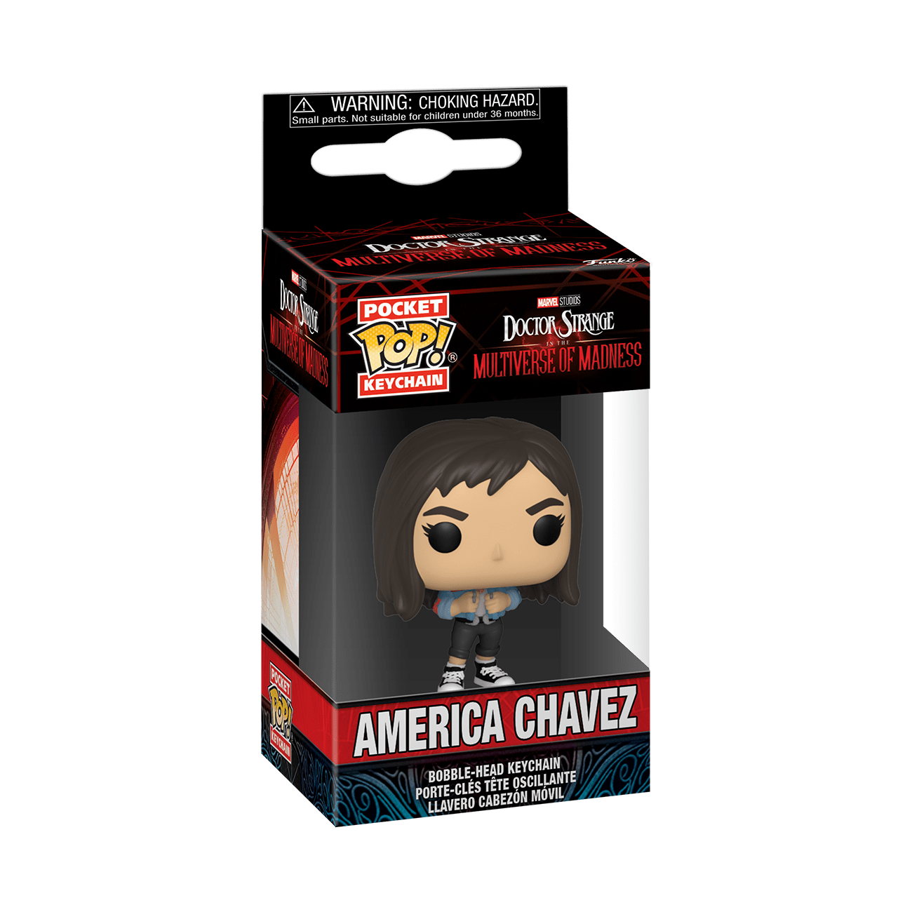 POP! Keychain: Doctor Strange in the Multiverse of Madness! - America Chavez by THE MIGHTY HOBBY SHOP