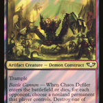Chaos Defiler (40K-110★) - Warhammer 40,000 Commander Foil