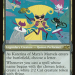 Katerina of Myra's Marvels (UNF-496) - Unfinity: (Showcase) Foil