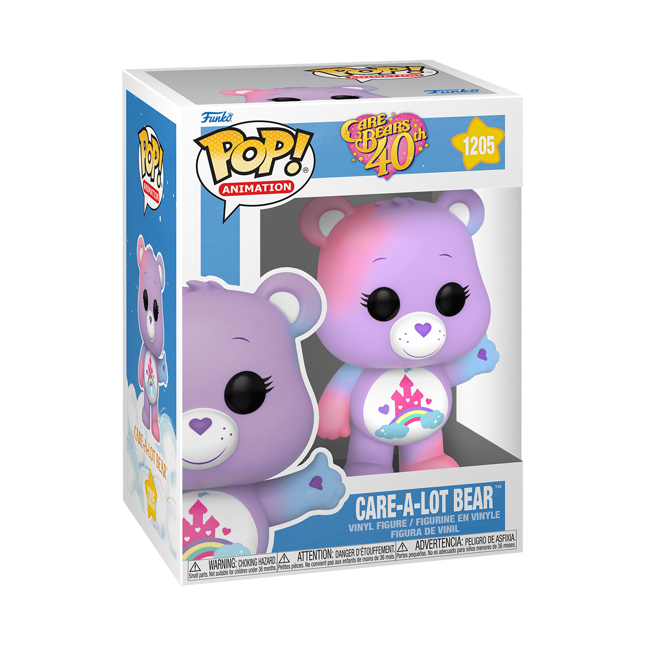 POP! Animation: Care Bear 40th Anniversary- Care-a-Lot Bear by THE MIGHTY HOBBY SHOP