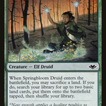 Springbloom Druid (MH1-181) - Modern Horizons