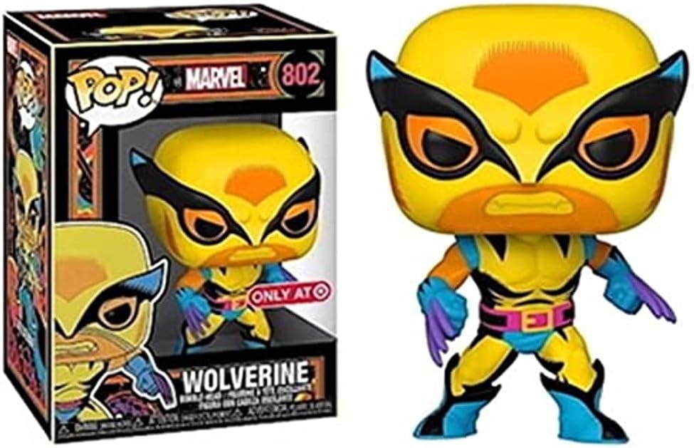 POP! Marvel Wolverine #802 [Black Light] Target Exclusive