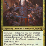 Edgar Markov (OVER-036) - Commander 2017 Oversized Foil