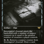 Investigator's Journal (DBL-525) - Innistrad: Double Feature