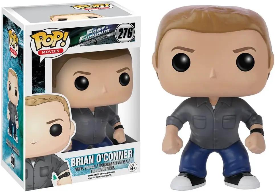 Pop! Movies figure of Brian O'Conner from Fast & Furious, collectible toy by THE MIGHTY HOBBY SHOP featuring detailed character design.