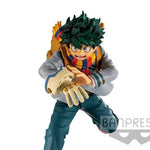 My Hero Academia Bravegraph #1 Vol.1 Izuku Midoriya figure by THE MIGHTY HOBBY SHOP, featuring detailed character artwork and vibrant colors.