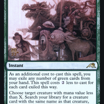 March of Burgeoning Life (PRE-201S) - Kamigawa: Neon Dynasty Promos Foil