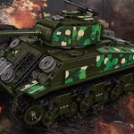 WWII - Remote Controlled U.S. M-4 Sherman Tank - Mil-Blox