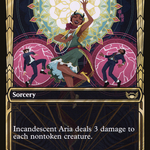 Incandescent Aria (SNC-311) - Streets of New Capenna: (Showcase)