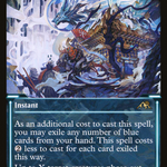 March of Swirling Mist (NEO-372) - Kamigawa: Neon Dynasty: (Showcase)