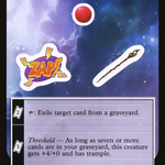 Trained Blessed Mind (UNF-044) - Unfinity Sticker Sheets