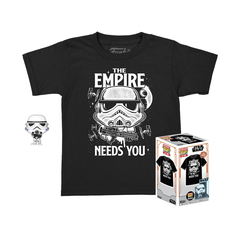 Star Wars: Pocket Pop! & Kids Tee Stormtrooper by THE MIGHTY HOBBY SHOP