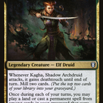Kagha, Shadow Archdruid (CLB-279) - Commander Legends: Battle for Baldur's Gate