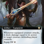 Lothlórien Blade (LTC-157) - Tales of Middle-earth Commander: (Extended Art)