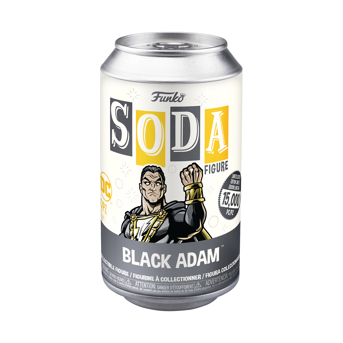 Vinyl SODA: DC Black Adam by THE MIGHTY HOBBY SHOP