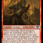 Grishnákh, Brash Instigator (LTR-134) - The Lord of the Rings: Tales of Middle-earth