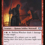 Ballista Watcher // Ballista Wielder (VOW-143) - Innistrad: Crimson Vow: (Double Faced Transform)