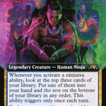 Satoru Umezawa (NEO-493) - Kamigawa: Neon Dynasty: (Extended Art)
