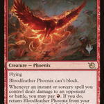 Bloodfeather Phoenix (PPMOM-132P) - March of the Machine Promos