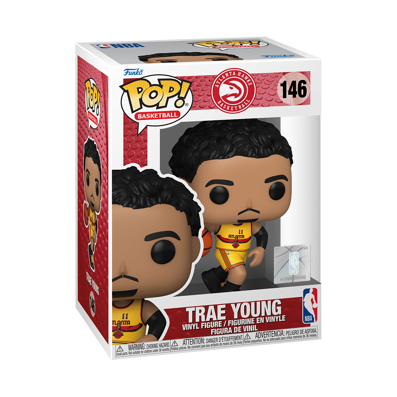 NBA Hawks Trae Young (City Edition 2021) Pop! Vinyl Figure by THE MIGHTY HOBBY SHOP