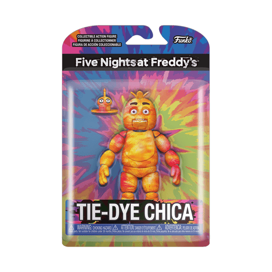 Action Figure 5" Five Nights at Freddy's Tie-Dye - Chica