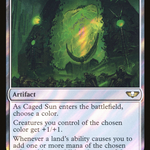 Caged Sun (40K-231★) - Warhammer 40,000 Commander Foil