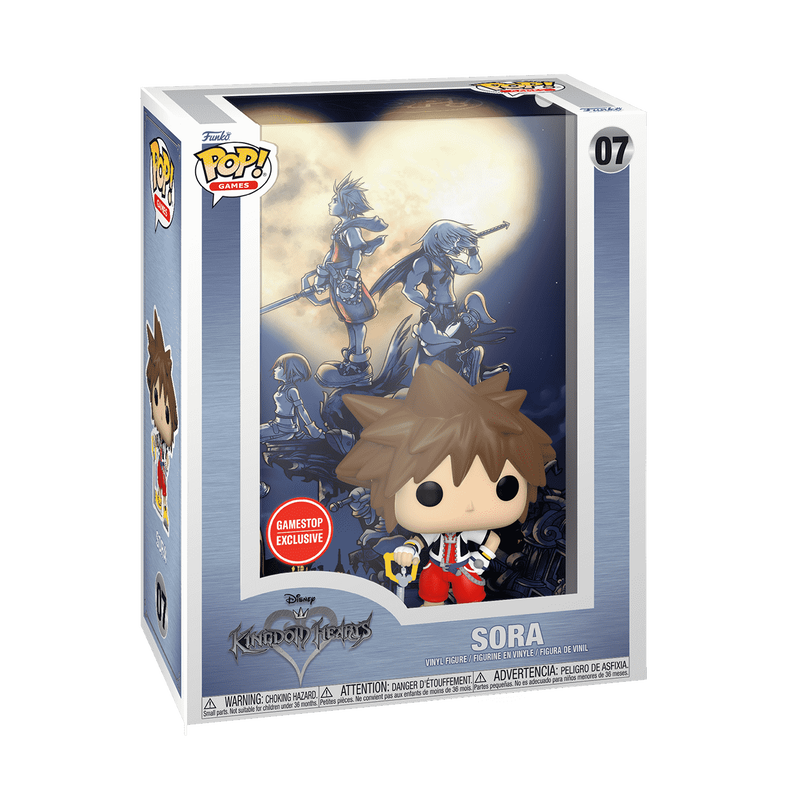 Pop! Kingdom Hearts: Game Covers: Sora (GameStop) by THE MIGHTY HOBBY SHOP